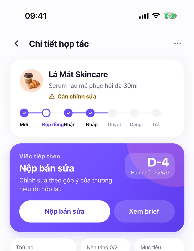 Biết rõ việc cần làm ở từng bước